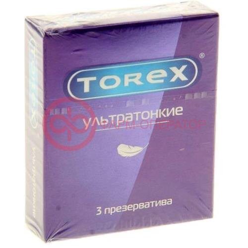 Торекс презервативы №3 ультратонкие