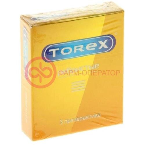 Торекс презерватив ребрист. №3 [torex]