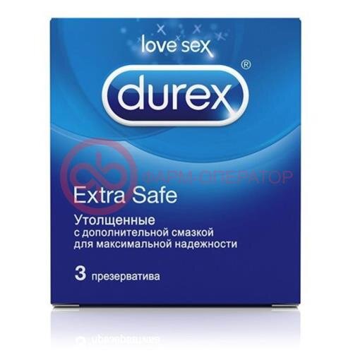 Дюрекс презервативы №3 экстра сейф утолщенные