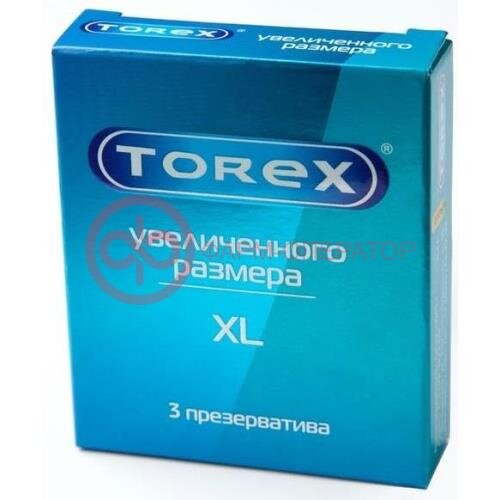 Торекс презерватив увелич. гладкие №3 [torex]