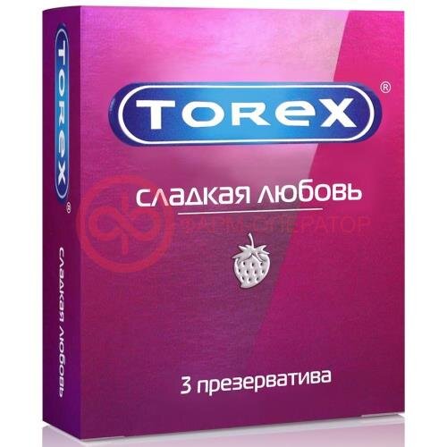 Торекс презерватив сладкая любовь №3 [torex]
